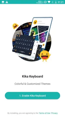 Kika Keyboard android App screenshot 8